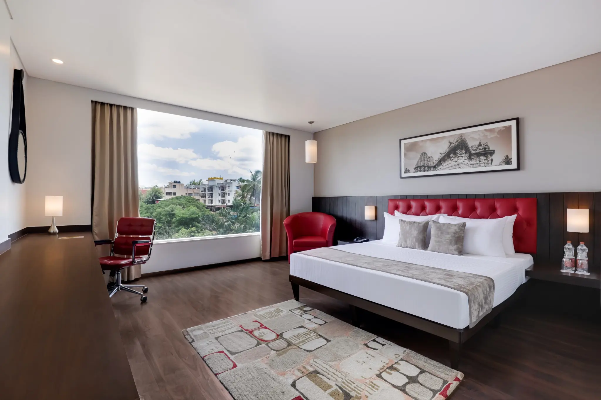 Premier King Room with city view at The Phlox